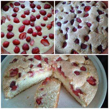 Gâteau aux fraises