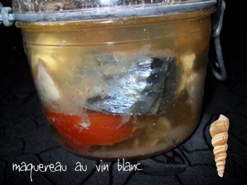 maquereau au vin blanc