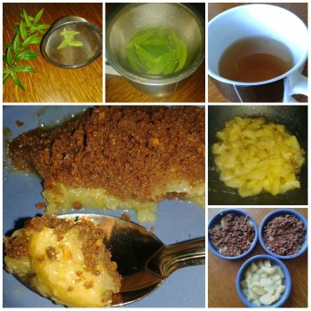 crumble poire verveine