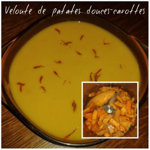 velouté patate douce