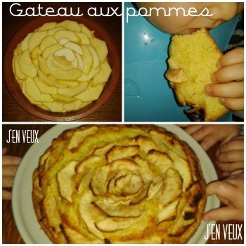 gâteau aux pommes