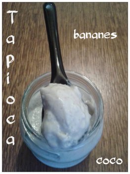 tapioca coco bananes