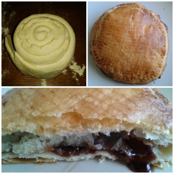 galette à la framboise