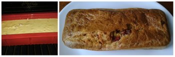 cake asperge jambon