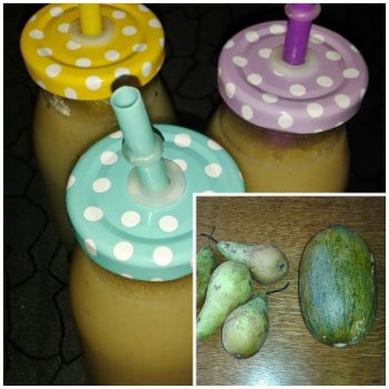 smoothie poire melon banane