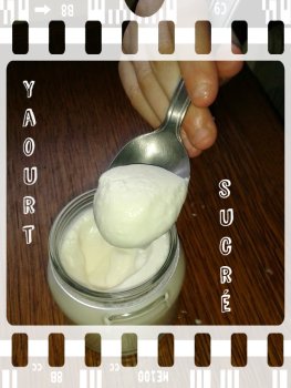 yaourt sucré