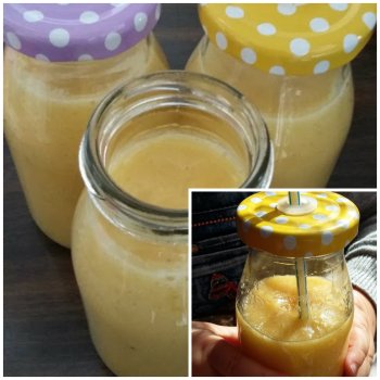 compote cru banane ananas