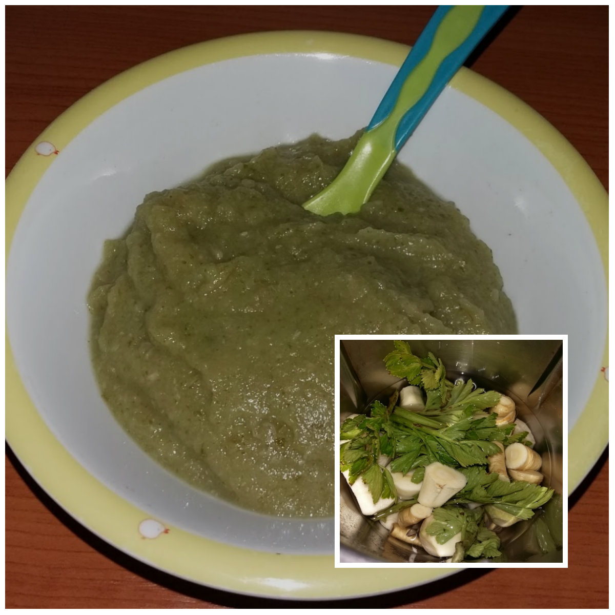 purée panais celeri