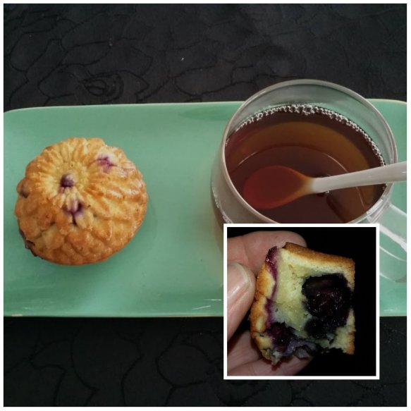 muffin aux myrtilles