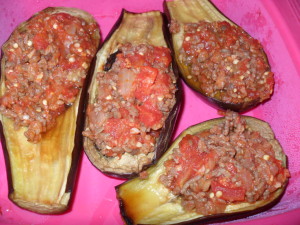aubergine farcies