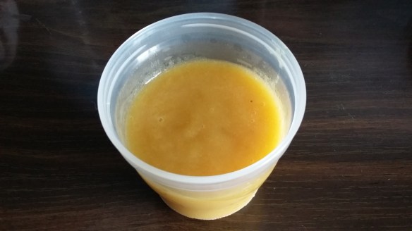 compote pêches bananes