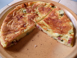 gateau jambon courgette