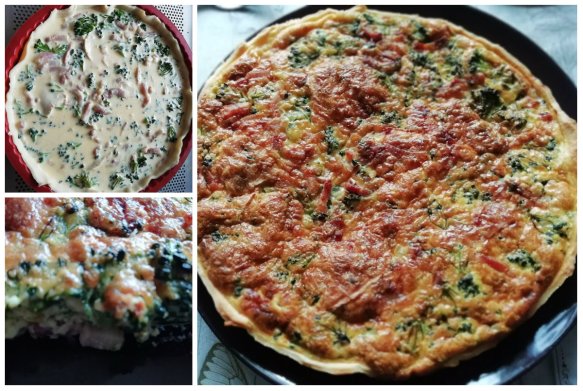 quiche au brocolis