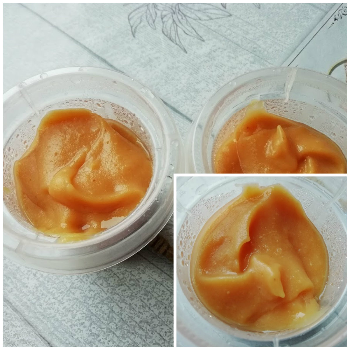 compote peches coings