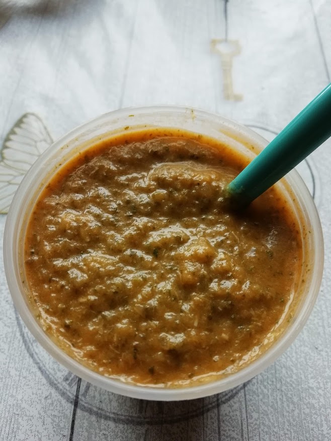 purée de blettes tomates