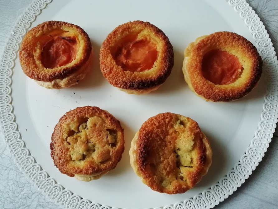 tate amandine rhubarbe abricot (2)