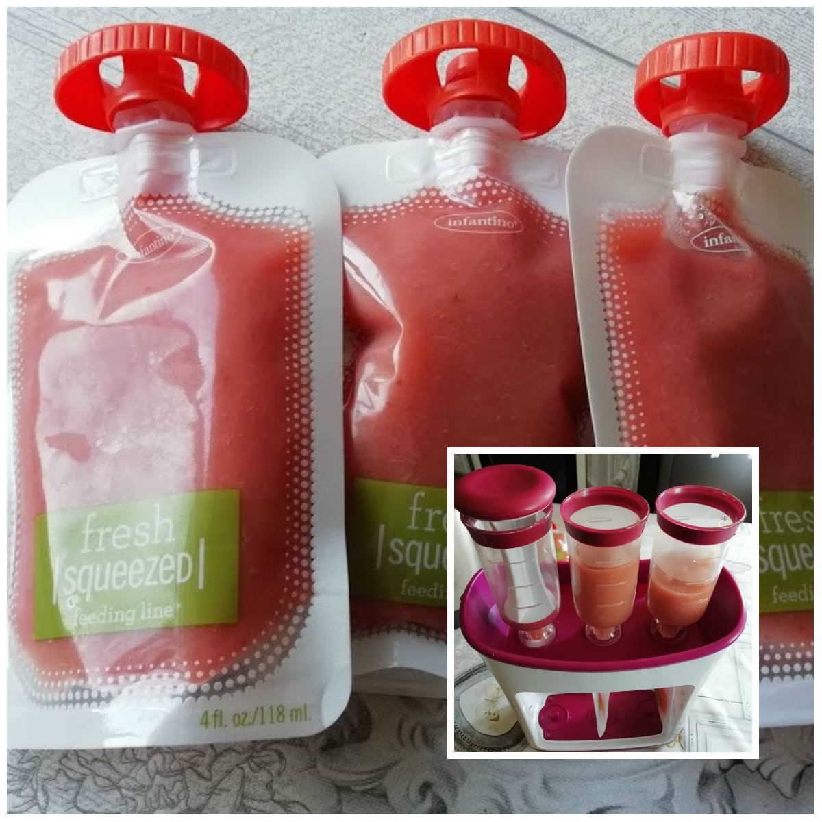 compote pommes fraises