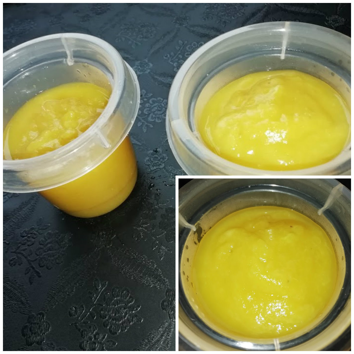 compote mangue banane