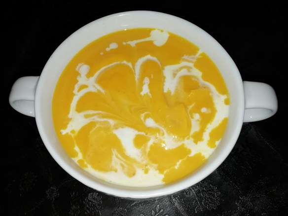 velouté potimarron parmesan